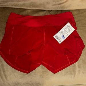Speed Up MR Short 4” Lined Lululemon *Brand New*